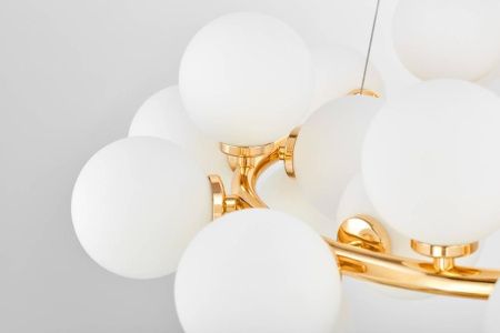 Люстра подвесная Lumina Deco Marsiada (Марсиада) LDP 6033-40 GD