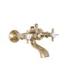 Смеситель для ванны Gattoni Milano TW1750617V0br настенный бронза
