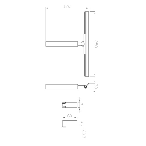 Скребок RavSlezak Colorado COA1401 - фото 2