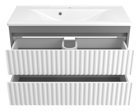 Тумба под раковину Brevita Balaton BAL-06100-01-012Я 98х44х54 подвесная