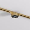 Трековый однофазный светильник Denkirs Shine grill (Схине грилл) DK5772-SB