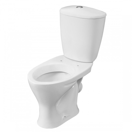 Унитаз-компакт напольный с бачком Santeri Версия 1P4033S0000BF белый с сиденьем каскадный смыв