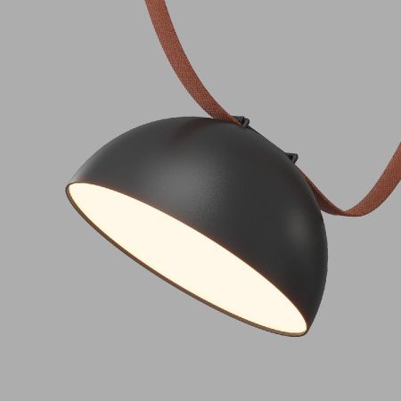 Трековый однофазный светильник Denkirs Belty flow (Белты флов) DK5561-BK