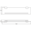 Полка в ванную комнату BELZ B90907