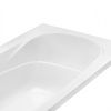 Ванна акриловая Santek Касабланка XL 1WH302482 180х80 пристенная прямоугольная без каркаса