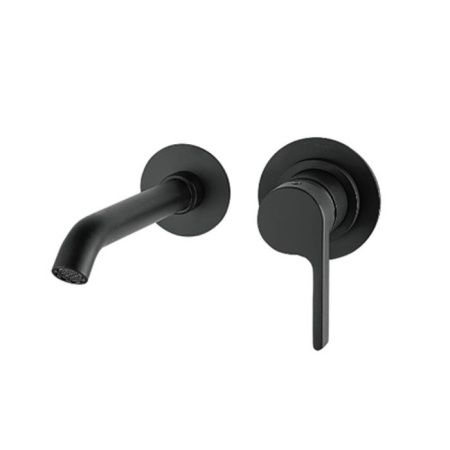Смеситель для раковины Webert DoReMi DR830606560 встраиваемый в стену черный