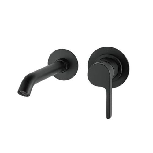 Смеситель для раковины Webert DoReMi DR830606560 встраиваемый в стену черный - фото 2