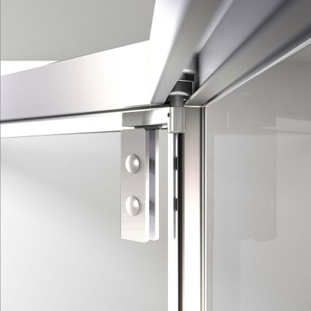 Душевой уголок Vincea Show VSP1-4SH100CL 100х100 стекло прозрачное профиль хром без поддона