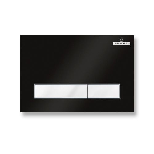 Клавиша смыва механическая Lavinia Boho RelFix 38050601 цвет белый/черный