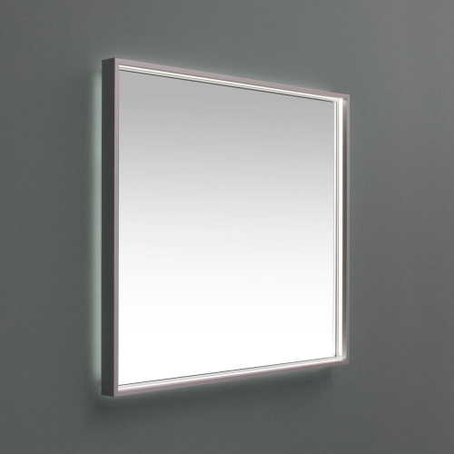 Зеркало в ванную De Aqua Алюминиум 00261694 70х75 цвет серебро - фото 4