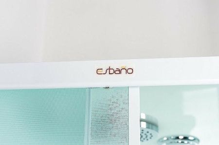 Душевая кабина Esbano ELEGANCIA ESKL108CKR 100х80 прямоугольная с крышей ориентация универсальная