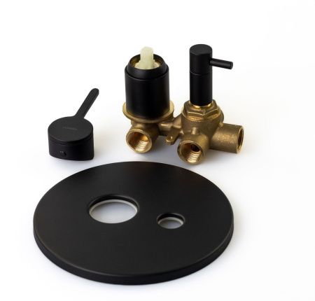 Смеситель Emmevi Filobrass 85029/NEO встраиваемый в стену черный