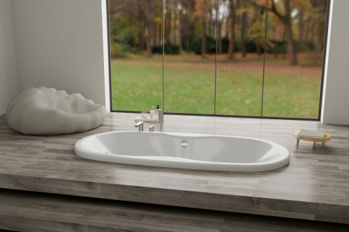 Ванна акриловая Teymi Iva T30610 180х90 отдельностоящая овальная с ножками - фото 4 Ванна акриловая Teymi Iva T30610 180х90 отдельностоящая овальная с ножками - фото 4