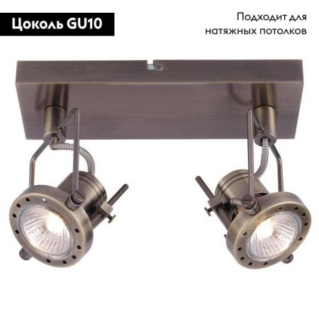 Спот Arte Lamp Costruttore (Цострутторе) A4300AP-2AB