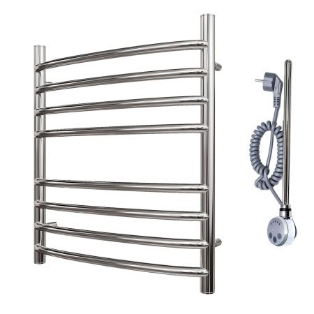 Полотенцесушитель электрический Point Альфа PN05156SE 55х60 хром