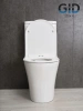 Унитаз напольный с бачком Gid Concavo Tn2124 (62244Y) белый с сиденьем микролифт безободковый