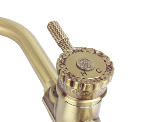 Смеситель Bronze de Luxe WINDSOR 10127 на раковину бронза - фото 4