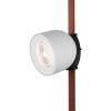 Трековый однофазный светильник Denkirs Belty spot (Белты спот) DK5640-WH+BK