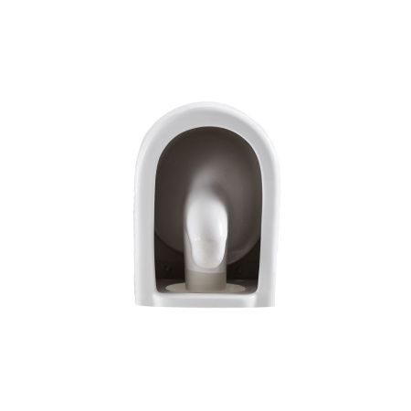 Унитаз подвесной Grossman Торнадо GR-4408SQ белый с сиденьем микролифт безободковый смыв торнадо