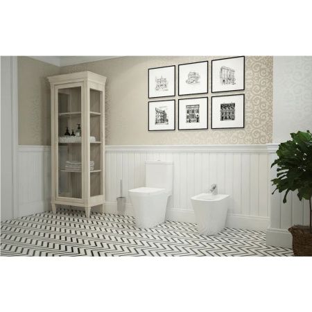 Биде напольное Lavinia Boho Biore 33040050 цвет белый