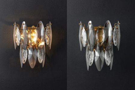 Светильник настенный Delight Collection MT8980-W brass