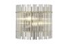 Светильник настенный Crystal Lux Aurelio (Аурелио) AURELIO AP2 GOLD+CHROME/TRANSPARENT