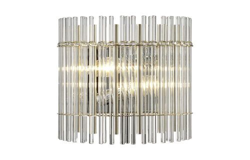 Светильник настенный Crystal Lux Aurelio (Аурелио) AURELIO AP2 GOLD+CHROME/TRANSPARENT - фото 2