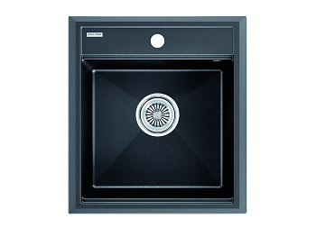 Кухонная мойка Paulmark STEPIA 45 PM114651-BLM 46х51 цвет черный металлик