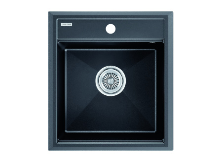 Кухонная мойка Paulmark STEPIA 45 PM114651-BLM 46х51 цвет черный металлик