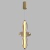 Светильник подвесной Crystal Lux Quasar (Куасар) QUASAR SP14W LED AMBER