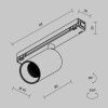 Уличный трековый светодиодный светильник Maytoni Outdoor Focus Led O-TR02-1-S-8WB3K