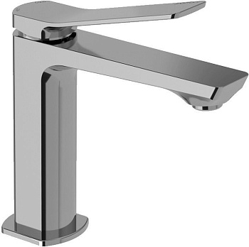 Смеситель Paffoni Tilt TI071ST на раковину сталь