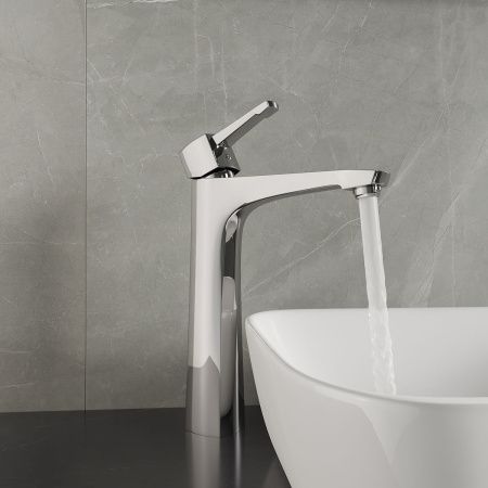 Смеситель для раковины LeMark Evitta LM0509C на столешницу хром