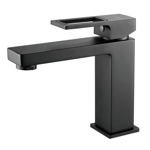 Смеситель Raffine F0196H на раковину черный - фото 2