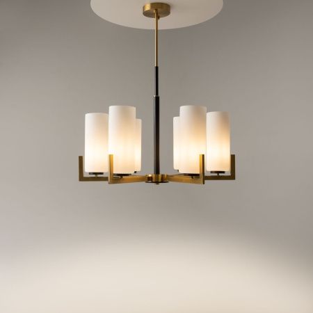 Люстра на штанге Maytoni Fortano Modern MOD089PL-06BS