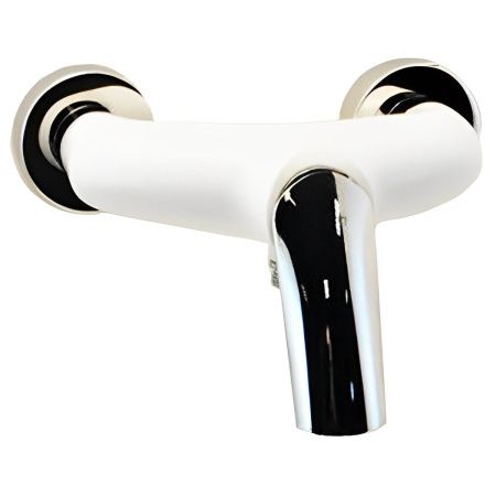 Смеситель для ванны и душа Webert Aria AI870102844 настенный белый/хром