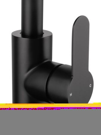 Смеситель для кухни Wonzon & Woghand WW-AE4554-MB на мойку черный