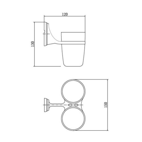 Стакан Fashun A1508 - фото 3