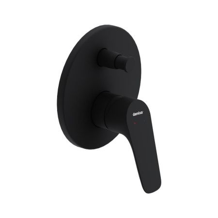 Смеситель для ванны и душа Damixa Jupiter 777100300 встраиваемый в стену черный