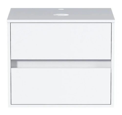 Тумба под раковину 1MarKa Veil Ц0000034031 60х50х50 цвет белый - фото 5