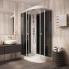 Душевая кабина Parly Classic EC1231L 120х80 асимметричная с крышей ориентация левая