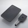 Душевая стойка Shevanik S4436T настенная цвет оружейная сталь