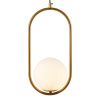 Светильник подвесной Natali Kovaltseva Renzo (Рензо) RENZO II 81418/1P GOLD SATIN