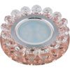 Светильник встраиваемый Fametto Luciole (Луциоле) DLS-L102 GU5.3 CHROME/PEACH