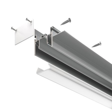 Алюминиевый профиль для натяжного потолка Maytoni Led Strip ALM013S-2M