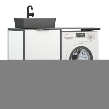 Тумба под раковину Corozo Гера SD-00001911 60х50 напольная цвет белый