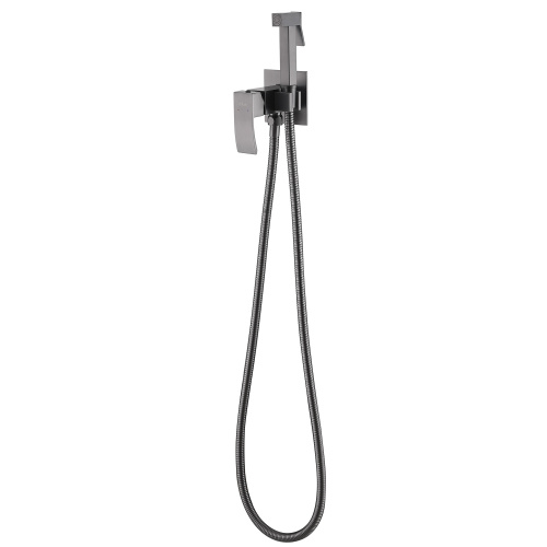 Гигиенический душ со смесителем ABBER Wasserfall AF8625NG никель - фото 2
