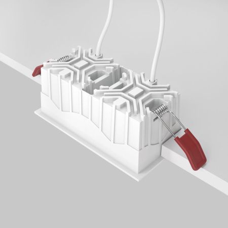 Светильник встраиваемый Maytoni Technical Alfa LED DL043-02-10W3K-D-SQ-W