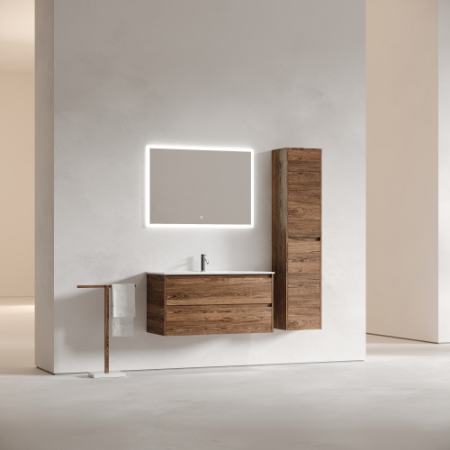 Тумба под раковину Sancos Libra LB100ECH 99х45х50 настенная - фото 3