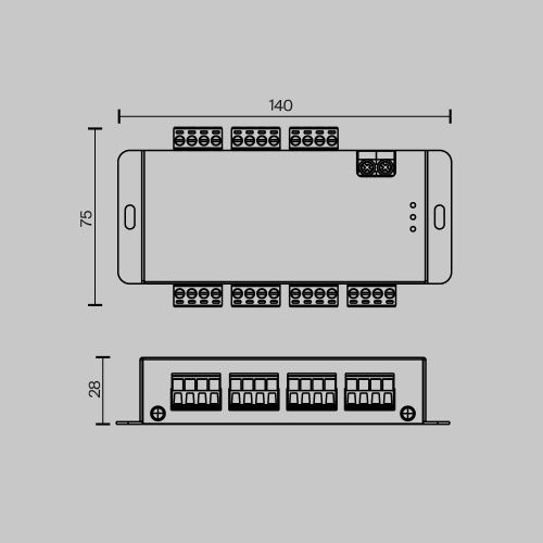 Усилитель сигнала  Maytoni Lighting control  711007 - фото 3